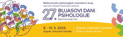 27. Bujasovi dani psihologije